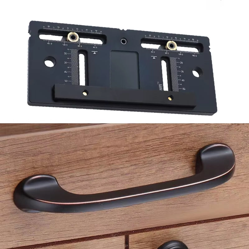 Door Knob and Handle Drilling Jig